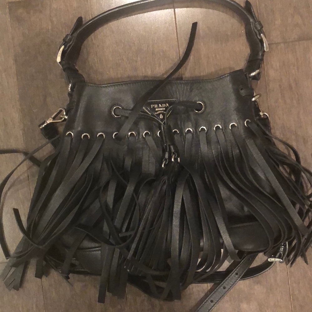 Prada bucket bag